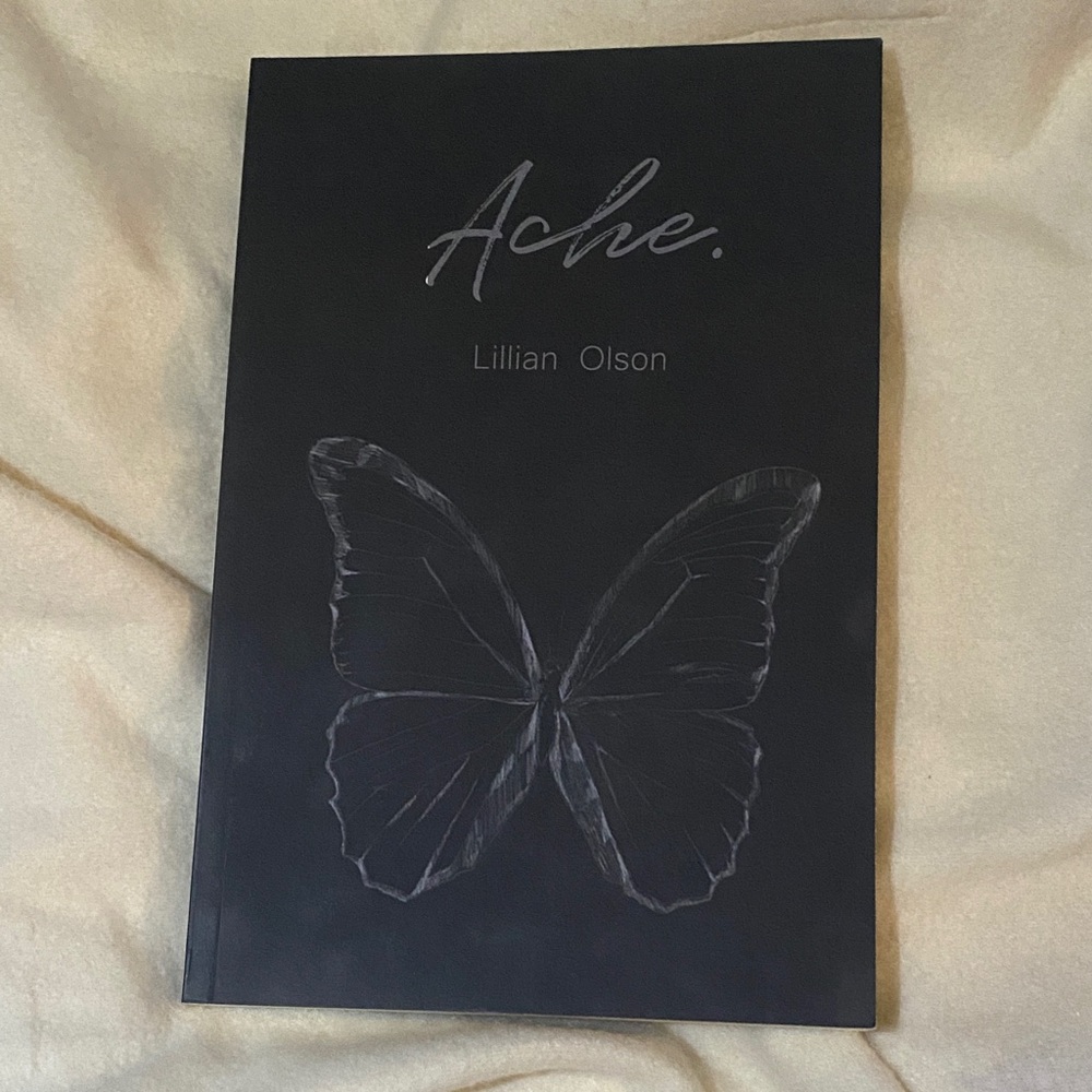 Black Butterfly Art Print